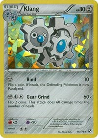 Klang - 75/114 (Cracked Ice Holo) (075/114) [Blister Exclusives]