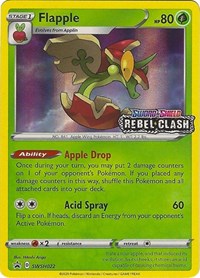 Flapple - SWSH022 (Prerelease) (SWSH022) [SWSH Sword and Shield Promo Cards]