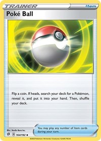 Poke Ball (164/192) [SWSH02 Rebel Clash]