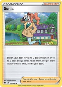 Sonia (167/192) [SWSH02 Rebel Clash]