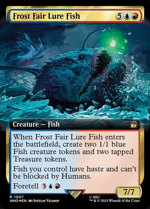 Frost Fair Lure Fish (1007) [Doctor Who] [Extended Art]