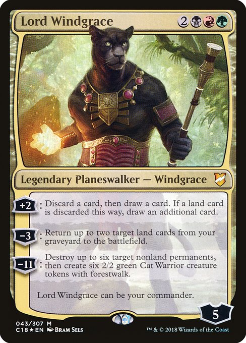 Lord Windgrace (43) [Commander 2018]