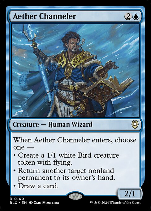 Aether Channeler (160) [Bloomburrow Commander]