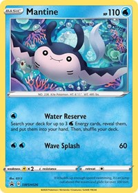 Mantine - SWSH026 (SWSH026) [SWSH Sword and Shield Promo Cards]