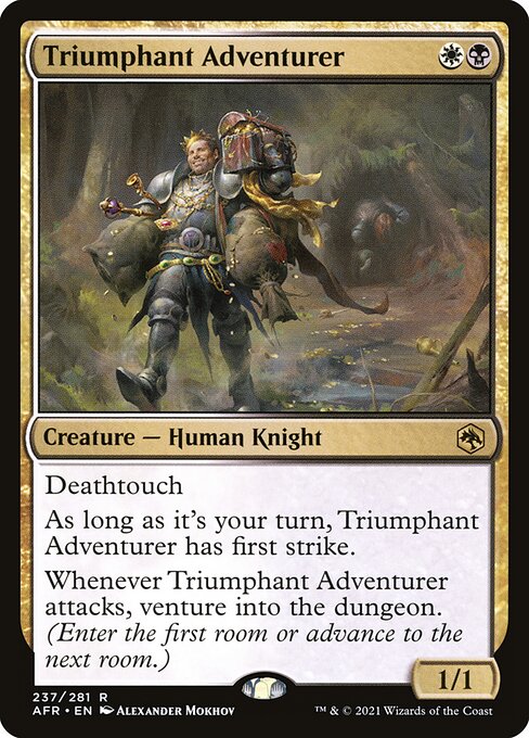 Triumphant Adventurer (237) [Adventures in the Forgotten Realms]
