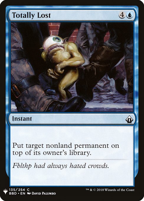 Totally Lost (BBD-135) [The List]