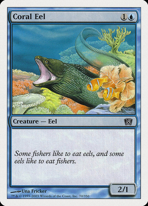 Coral Eel (70) [Eighth Edition]