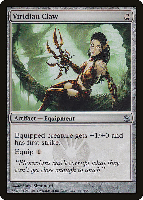 Viridian Claw (143) [Mirrodin Besieged]