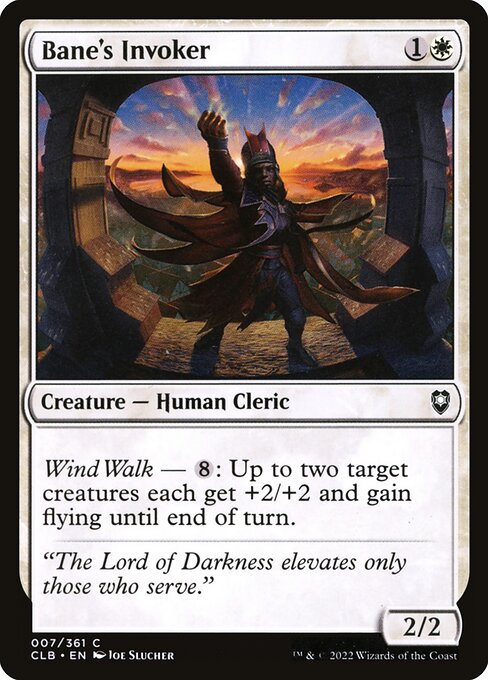 Bane's Invoker (7) [Commander Legends: Battle for Baldur's Gate]