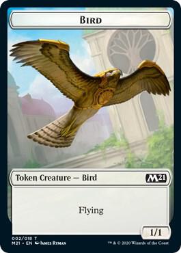 Bird Token (2) [Core Set 2021]