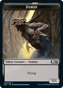 Demon Token (6) [Core Set 2021]