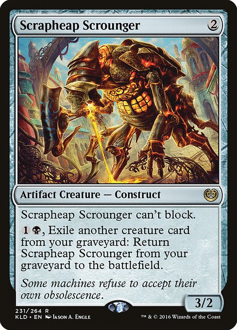 Scrapheap Scrounger (231) [Kaladesh]