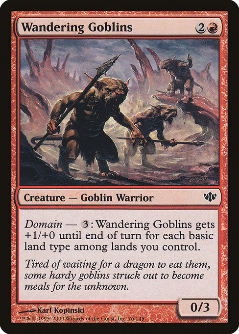 Wandering Goblins (76) [Conflux]