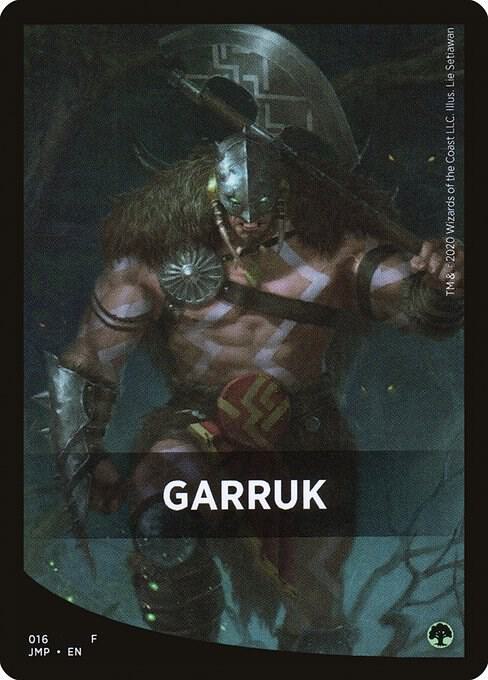 Garruk Theme Card (16) [Jumpstart]