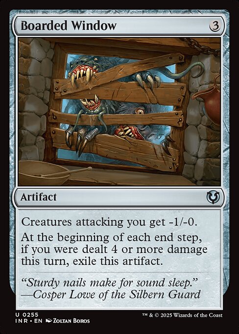 Boarded Window (255) [Innistrad Remastered]