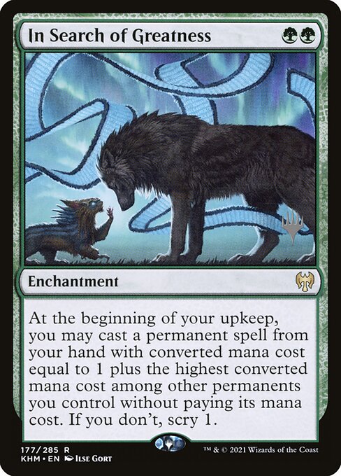 In Search of Greatness (177p) [Kaldheim Promos]