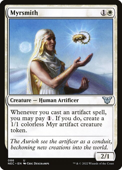 Myrsmith (86) [Neon Dynasty Commander]