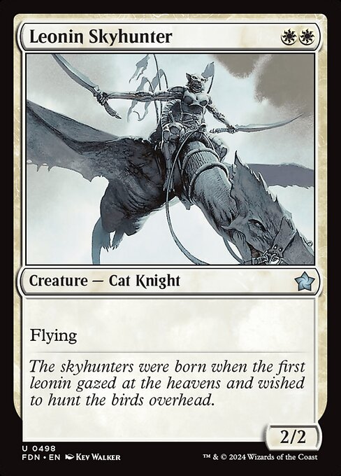 Leonin Skyhunter (498) [Foundations]