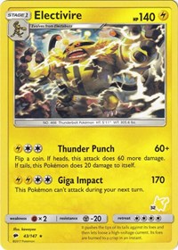 Electivire- 43/147 (#32 Pikachu Stamped) (043/147) [Battle Academy]