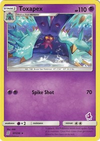 Toxapex - 97/236 (Mewtwo Stamped) (097/236) [Battle Academy]