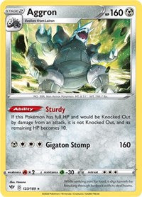 Aggron (123/189) [SWSH03 Darkness Ablaze]