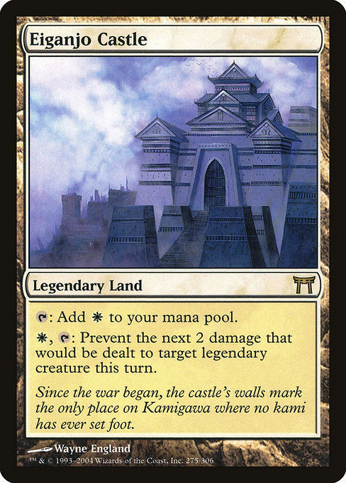 Eiganjo Castle (275) [Champions of Kamigawa]