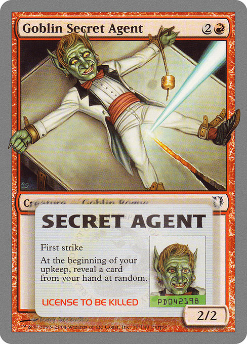 Goblin Secret Agent (79) [Unhinged]