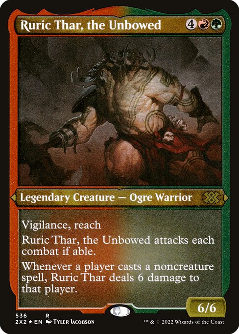 Ruric Thar, the Unbowed (536) [Double Masters 2022]