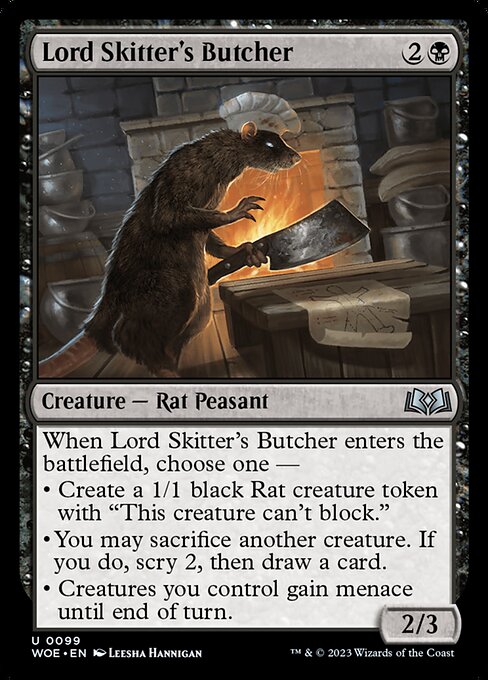 Lord Skitter's Butcher (99) [Wilds of Eldraine]