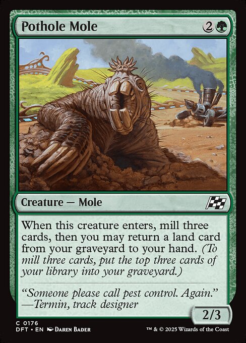 Pothole Mole (176) [Aetherdrift]