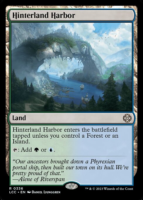 Hinterland Harbor (336) [The Lost Caverns of Ixalan Commander]