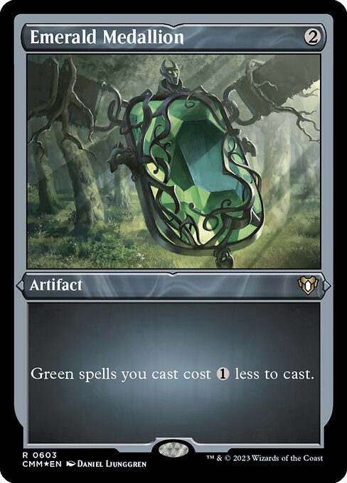 Emerald Medallion (603) [Commander Masters]