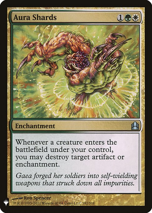 Aura Shards (CMD-182) [The List]