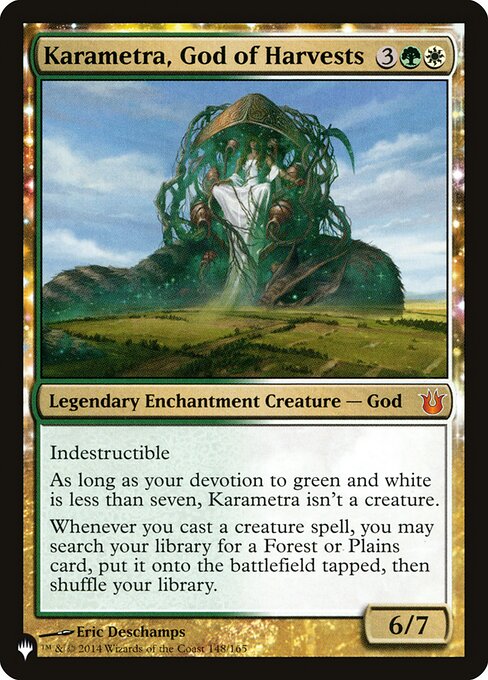 Karametra, God of Harvests (BNG-148) [The List]