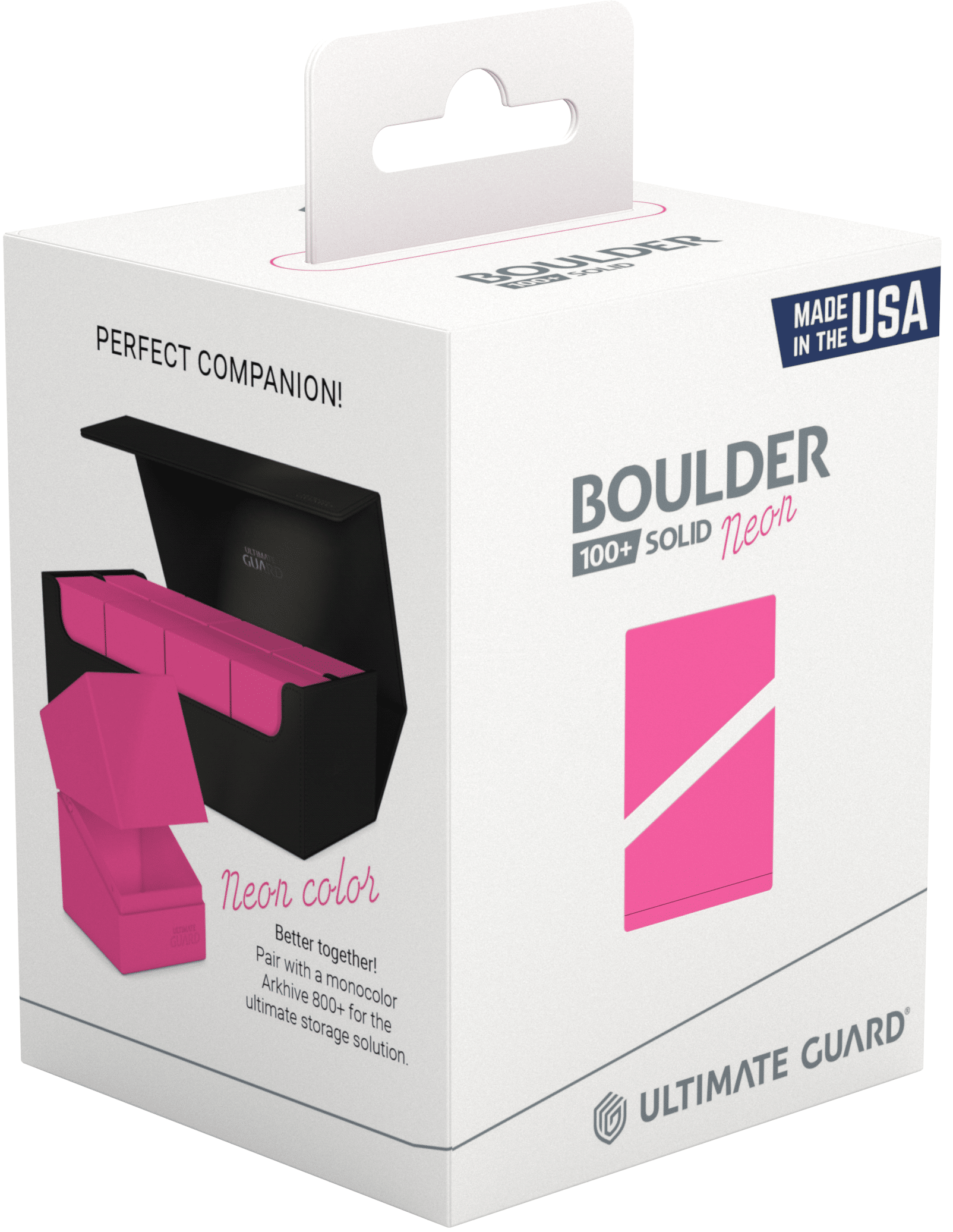Ultimate Guard Neon Pink Boulder 100+ image 0