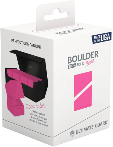 Ultimate Guard Neon Pink Boulder 100+ image 0