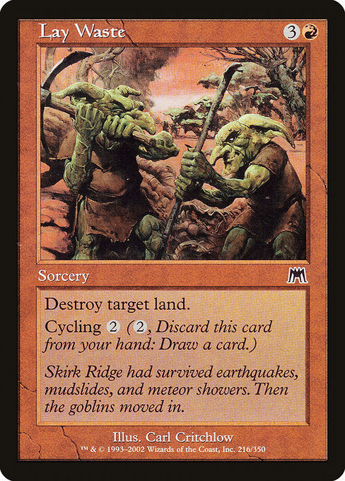 Lay Waste (216) [Onslaught]