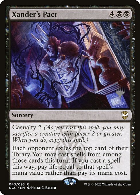 Xander's Pact (43p) [New Capenna Commander Promos]