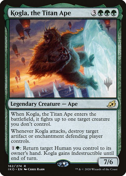 Kogla, the Titan Ape (162p) [Ikoria: Lair of Behemoths Promos]