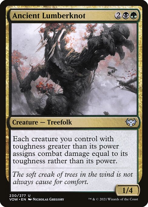 Ancient Lumberknot (230) [Innistrad: Crimson Vow]