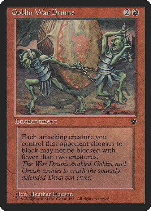 Goblin War Drums (58c) [Fallen Empires]