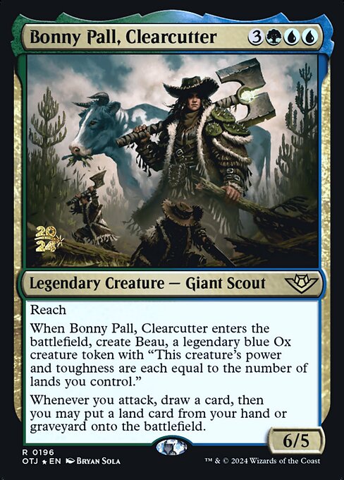 Bonny Pall, Clearcutter (196s) [Outlaws of Thunder Junction Promos]