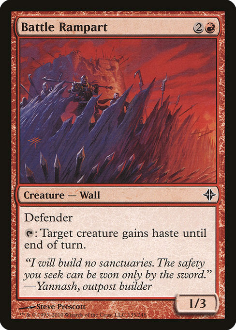 Battle Rampart (135) [Rise of the Eldrazi]