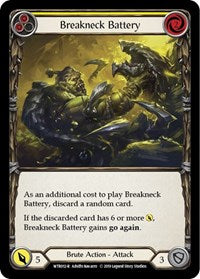 Breakneck Battery (Yellow) (WTR012) [Welcome to Rathe (Unlimited)]