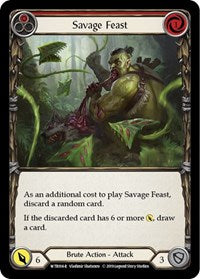 Savage Feast (Red) (WTR014) [Welcome to Rathe]