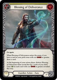 Blessing of Deliverance (Yellow) (WTR055) [Welcome to Rathe (Unlimited)]