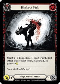 Blackout Kick (Red) (WTR089) [Welcome to Rathe (Unlimited)]