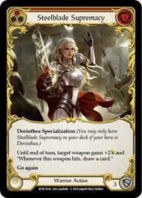 Steelblade Supremacy (WTR119) [Welcome to Rathe]
