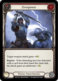 Overpower (Red) (WTR123) [Welcome to Rathe]