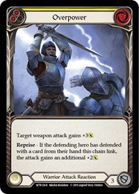 Overpower (Yellow) (WTR124) [Welcome to Rathe]